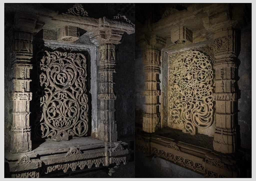 The unlisted stepwells